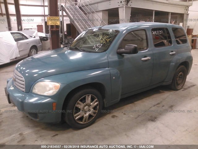 3GNDA13D37S564934 - 2007 CHEVROLET HHR LS TURQUOISE photo 2