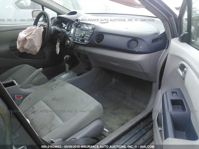 JHMZE2H74AS031780 - 2010 HONDA INSIGHT EX GRAY photo 5