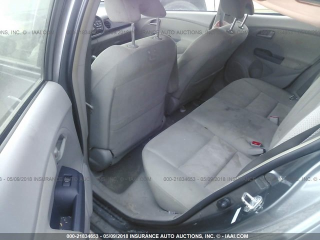 JHMZE2H74AS031780 - 2010 HONDA INSIGHT EX GRAY photo 8