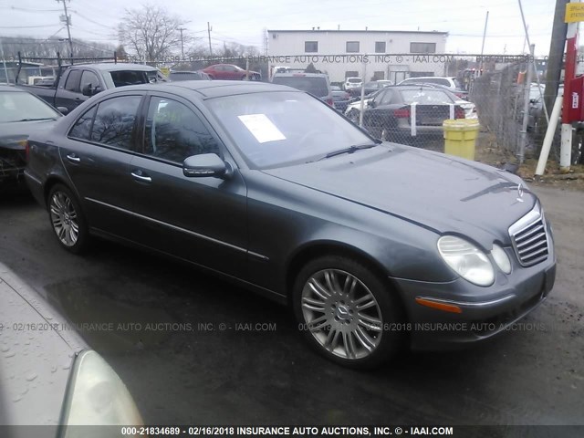 WDBUF90XX7X223275 - 2007 MERCEDES-BENZ E 550 4MATIC GRAY photo 1