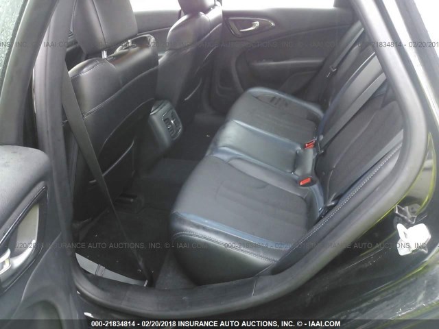 1C3CCCBB0FN712948 - 2015 CHRYSLER 200 S 黑色 照片 8