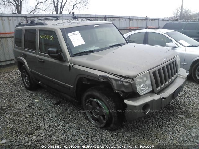 1J8HG48K06C257901 - 2006 JEEP COMMANDER Qəhvəyi foto 1