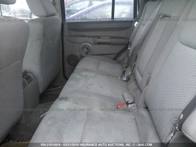 1J8HG48K06C257901 - 2006 JEEP COMMANDER Qəhvəyi foto 8