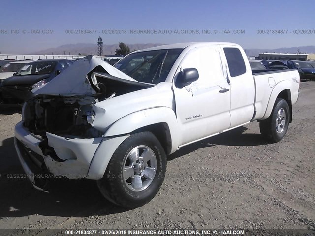 5TEUU42N78Z539149 - 2008 TOYOTA TACOMA ACCESS CAB Ақ фото 2