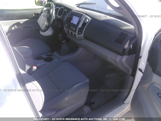 5TEUU42N78Z539149 - 2008 TOYOTA TACOMA ACCESS CAB Ақ фото 5