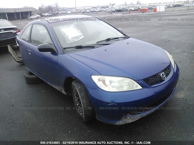 1HGEM22195L023604 - 2005 HONDA CIVIC DX VP Mavi foto 1