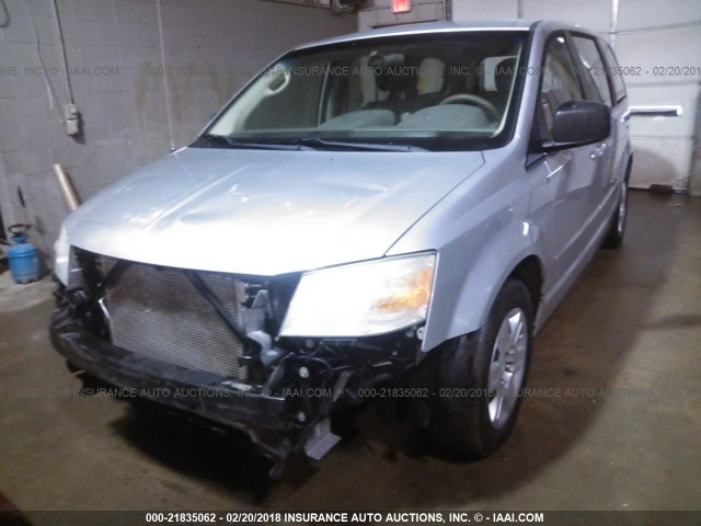 2D8HN44E39R630777 - 2009 DODGE GRAND CARAVAN SE SILVER photo 6