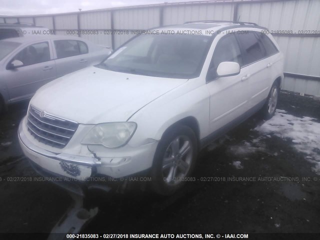 2A8GM68X47R300513 - 2007 CHRYSLER PACIFICA TOURING WHITE photo 2