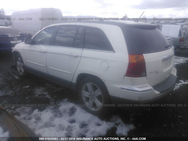 2A8GM68X47R300513 - 2007 CHRYSLER PACIFICA TOURING WHITE photo 3