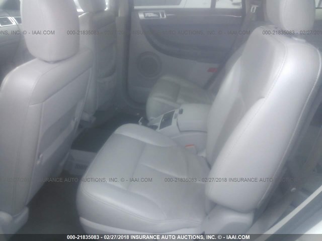2A8GM68X47R300513 - 2007 CHRYSLER PACIFICA TOURING WHITE photo 8