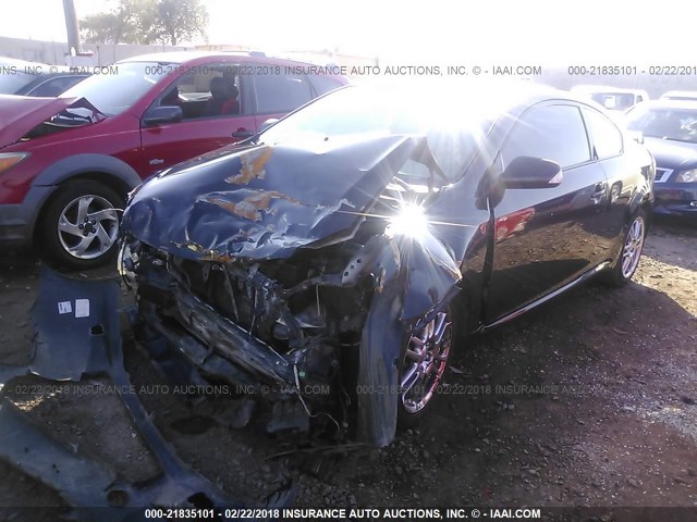 JTKDE167280229233 - 2008 TOYOTA SCION TC 黑色 照片 2