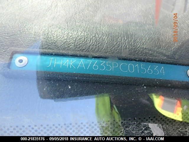 JH4KA7635PC015634 - 1993 ACURA LEGEND GRAY photo 9