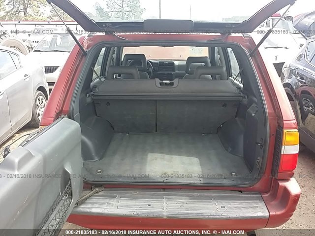 4S6CK58W2X4412231 - 1999 HONDA PASSPORT EX/LX 红色 照片 8