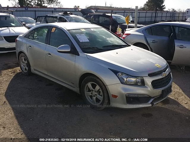 1G1PE5SB9G7213602 - 2016 CHEVROLET CRUZE LIMITED LT SILVER photo 1