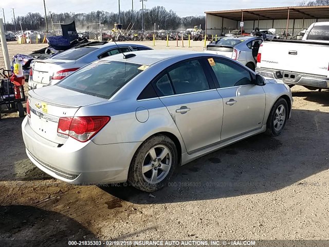 1G1PE5SB9G7213602 - 2016 CHEVROLET CRUZE LIMITED LT SILVER photo 4