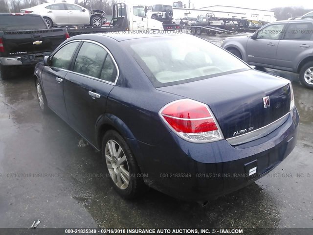 1G8ZV57B79F122291 - 2009 SATURN AURA XR BLUE photo 3