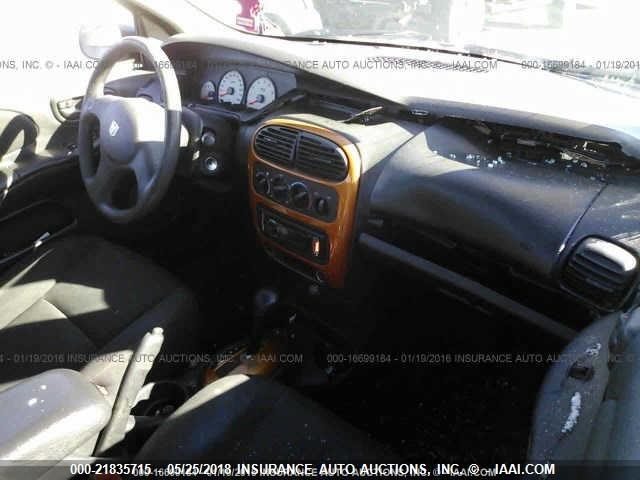 1B3ES56C15D120017 - 2005 DODGE NEON SXT ORANGE photo 5