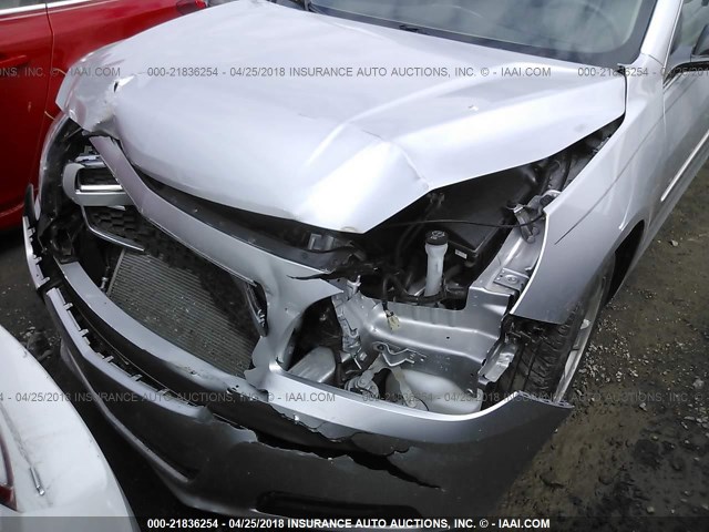 1G11B5SA3DF289890 - 2013 CHEVROLET MALIBU LS ვერცხლისფერი ფოტო 6