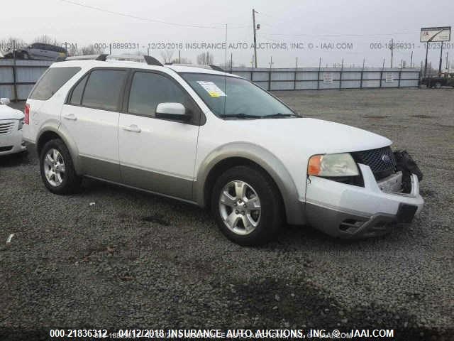 1FMDK02157GA07007 - 2007 FORD FREESTYLE SEL WHITE photo 1