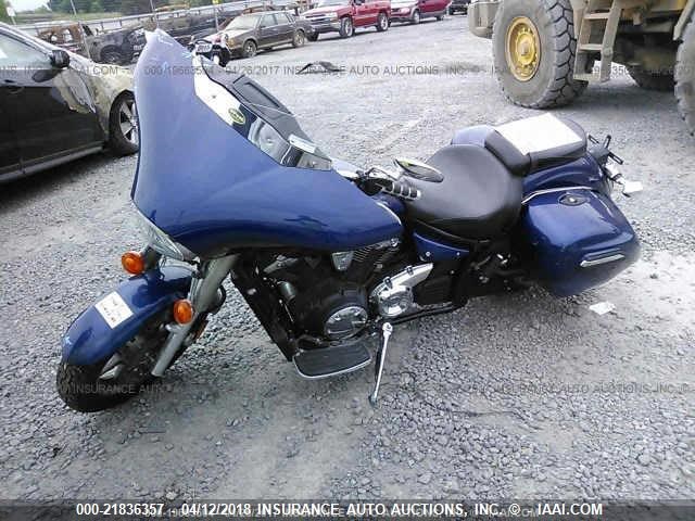 JYAVP32Y0DA000209 - 2013 YAMAHA XVS1300 CTC/CFD BLUE photo 2