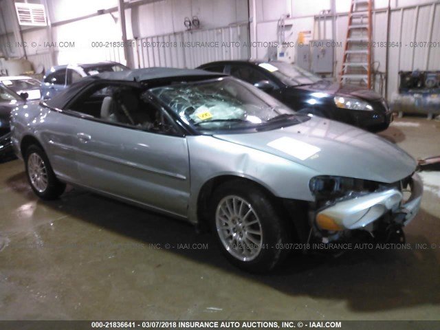 1C3EL55R46N135788 - 2006 CHRYSLER SEBRING TOURING SILVER photo 1