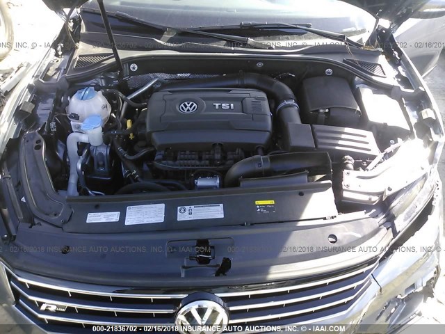 1VWDT7A34HC061305 - 2017 VOLKSWAGEN PASSAT R-LINE Boz foto 10