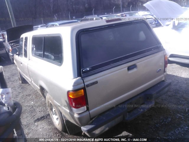 1FTYR14C9XTA30898 - 1999 FORD RANGER SUPER CAB TAN photo 3