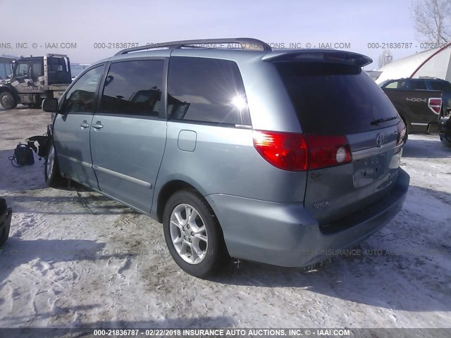 5TDBA22C66S066292 - 2006 TOYOTA SIENNA XLE/XLE LIMITED Light Blue photo 3