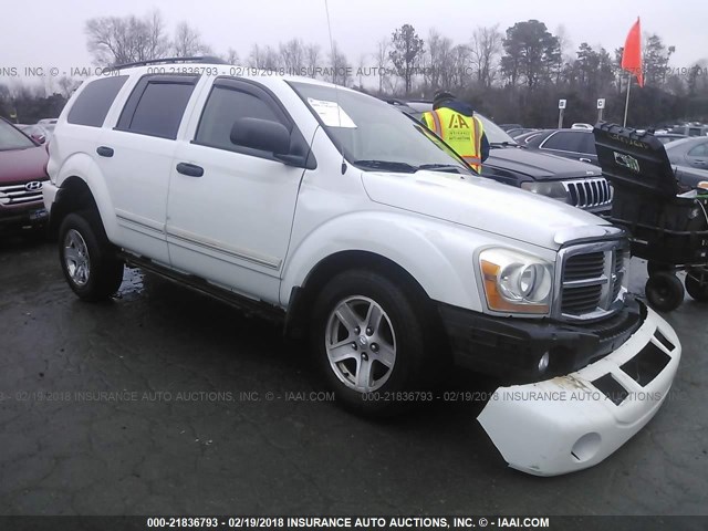 1D8HB58D85F592335 - 2005 DODGE DURANGO LIMITED WHITE photo 1