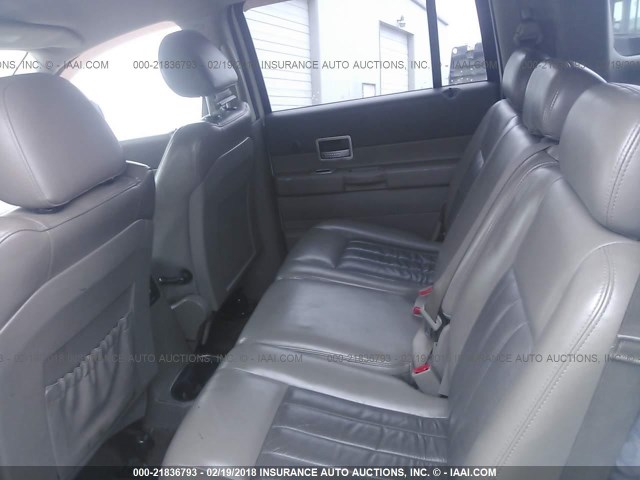 1D8HB58D85F592335 - 2005 DODGE DURANGO LIMITED WHITE photo 8