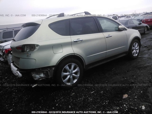 4S4WX83C764400404 - 2006 SUBARU B9 TRIBECA 3.0 H6/3.0 H6 LIMITED BEIGE photo 4