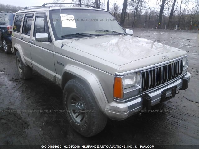 1J4FJ78S9TL159733 - 1996 JEEP CHEROKEE COUNTRY TAN photo 6