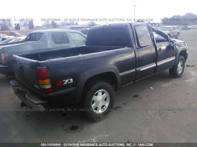 1GTEK19B95E166747 - 2005 GMC NEW SIERRA K1500 Navy photo 4