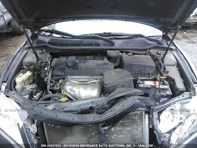4T1BF3EK5BU736216 - 2011 TOYOTA CAMRY SE/LE/XLE Серый фото 10