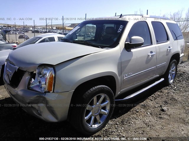 1GKS2EEF2CR143162 - 2012 GMC YUKON DENALI CREAM photo 2