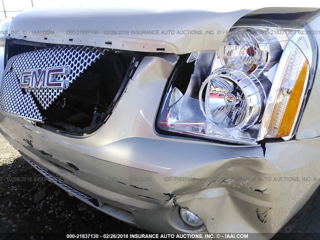 1GKS2EEF2CR143162 - 2012 GMC YUKON DENALI CREAM photo 6