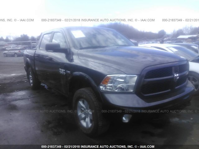 1C6RR7LT2GS160575 - 2016 RAM 1500 SLT BROWN photo 1