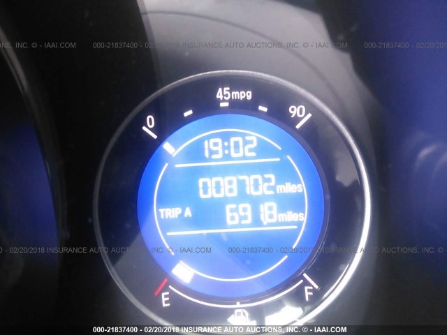 JHMGK5H5XGX019726 - 2016 HONDA FIT LX أزرق صورة 7