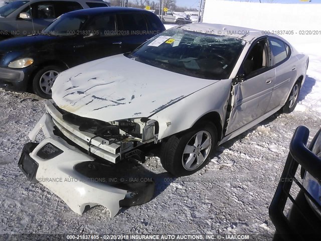 2G2WP552X81187037 - 2008 PONTIAC GRAND PRIX 白色 照片 2