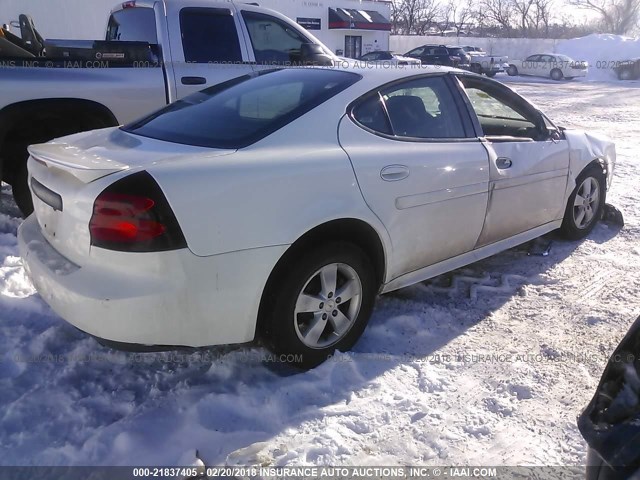2G2WP552X81187037 - 2008 PONTIAC GRAND PRIX 白色 照片 4