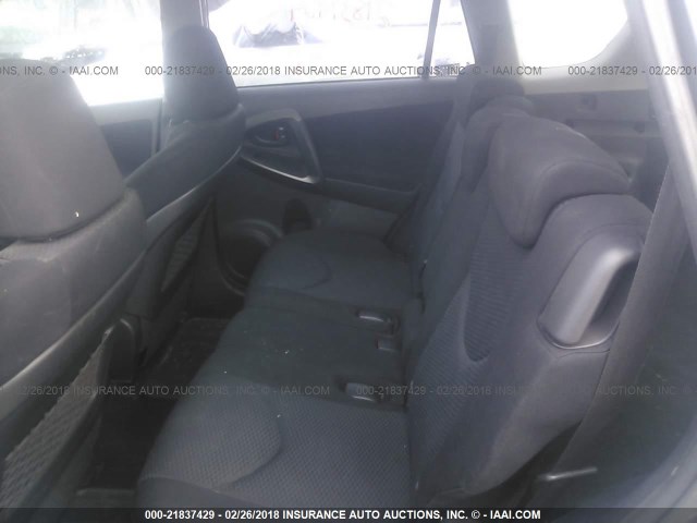 JTMRF4DV9AD031387 - 2010 TOYOTA RAV4 SPORT GRAY photo 8