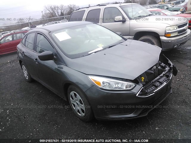 1FADP3E23HL208978 - 2017 FORD FOCUS S Pewter photo 1
