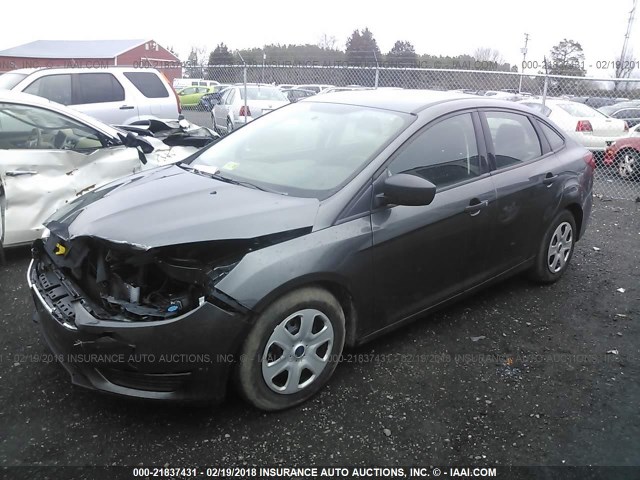 1FADP3E23HL208978 - 2017 FORD FOCUS S Pewter photo 2