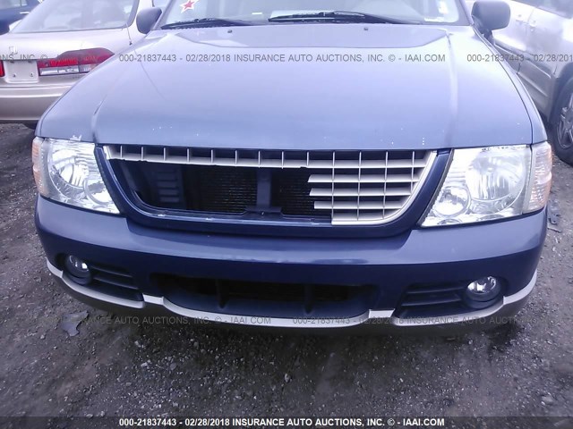 1FMZU74W83ZB53692 - 2003 FORD EXPLORER EDDIE BAUER BLUE photo 6