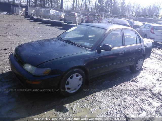 1NXBB02E8TZ452685 - 1996 TOYOTA COROLLA DX GREEN photo 2