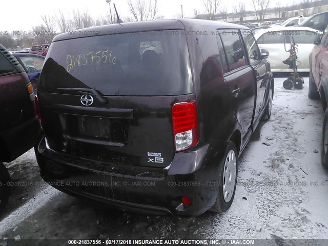 JTLZE4FE4DJ046633 - 2013 TOYOTA SCION XB ბურგუნდია ფოტო 4