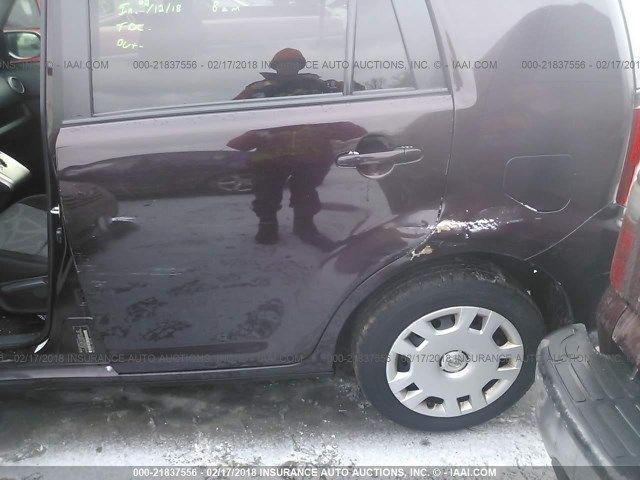 JTLZE4FE4DJ046633 - 2013 TOYOTA SCION XB ბურგუნდია ფოტო 6