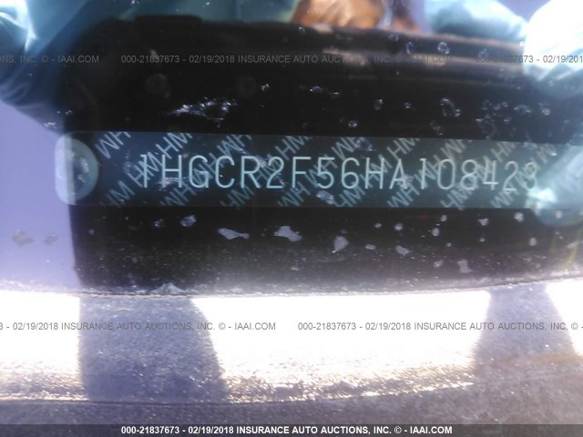 1HGCR2F56HA108423 - 2017 HONDA ACCORD SPORT 红色 照片 9