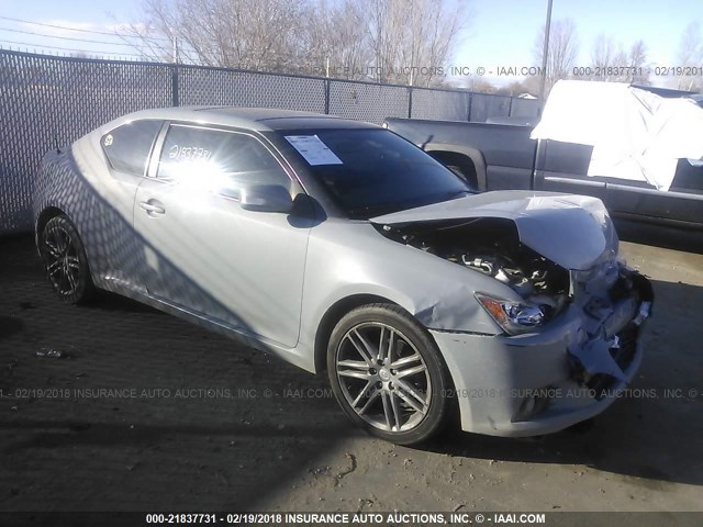 JTKJF5C75C3030891 - 2012 TOYOTA SCION TC ვერცხლისფერი ფოტო 1