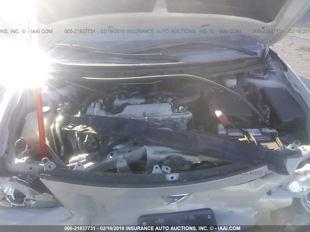 JTKJF5C75C3030891 - 2012 TOYOTA SCION TC ვერცხლისფერი ფოტო 10
